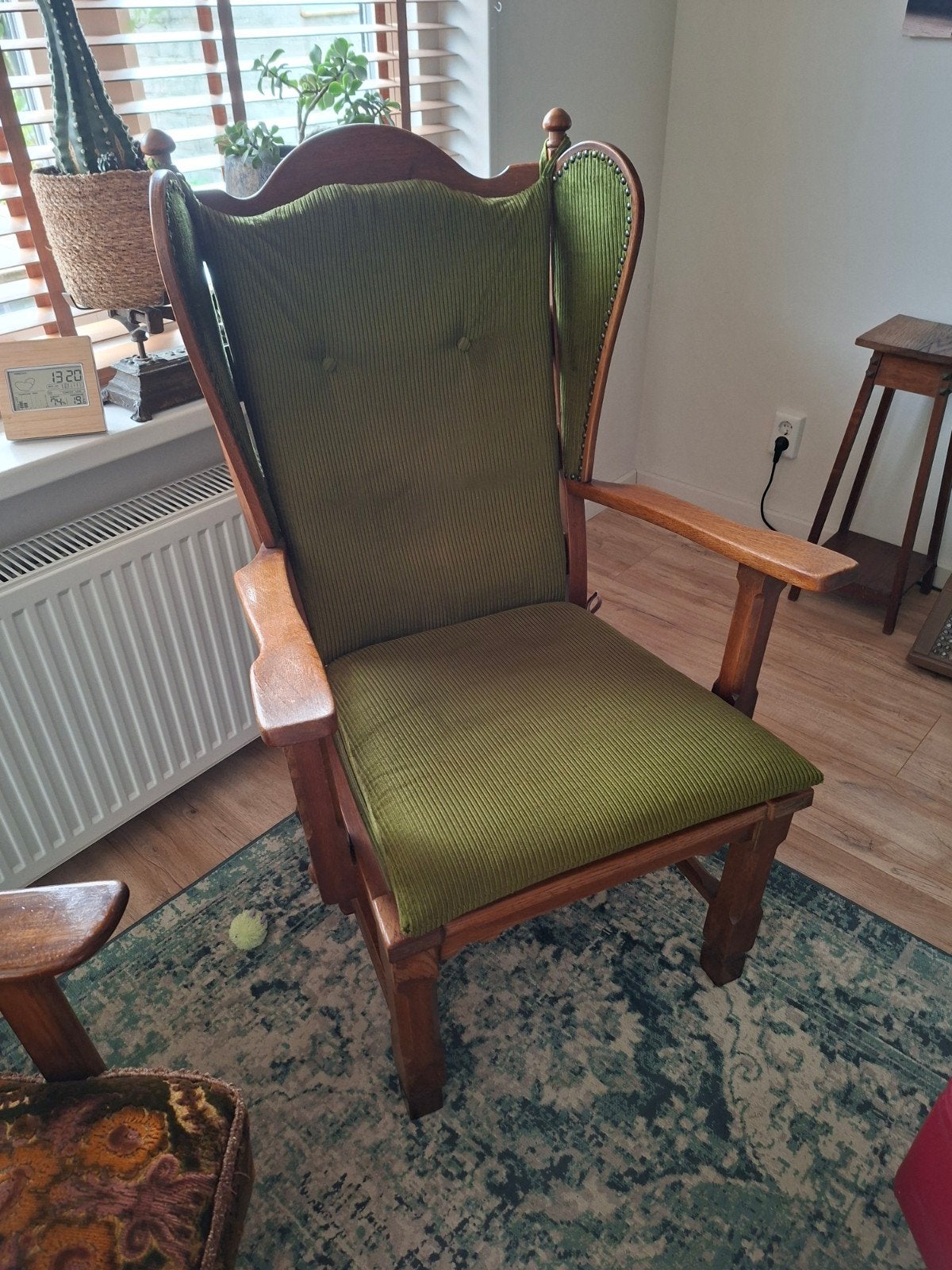 Fauteuil, Huis en Inrichting, Ophalen, Gebruikt, 75 tot 100 cm, Stof
