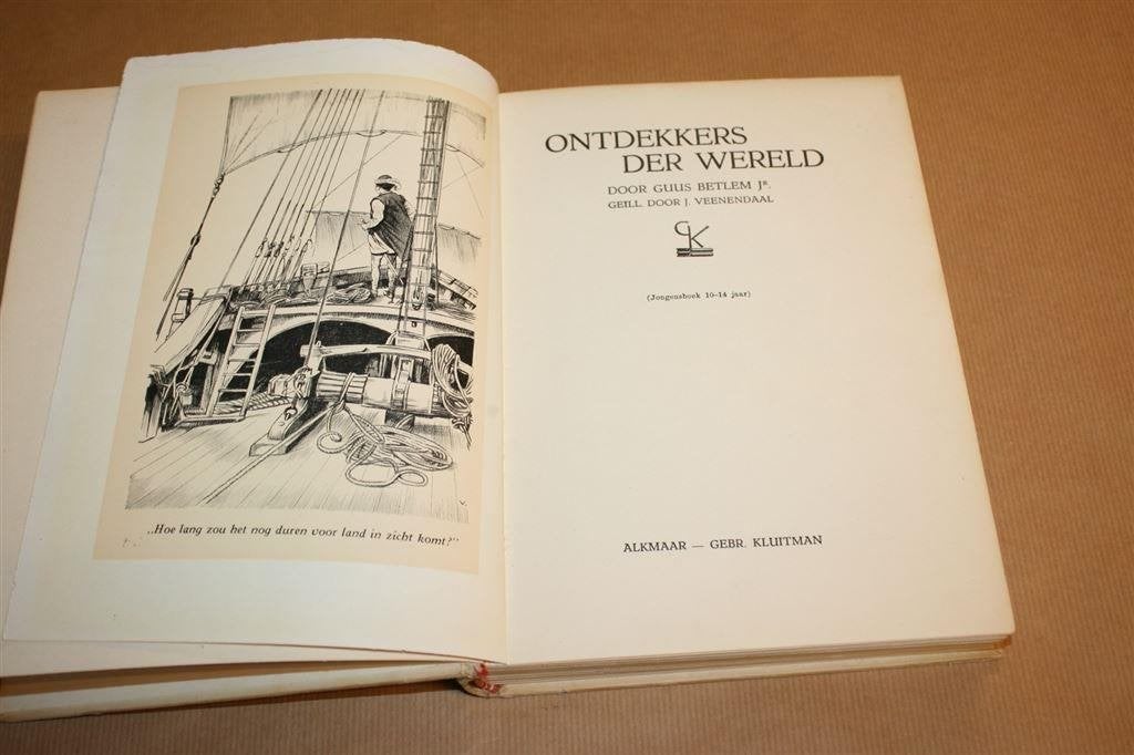 Ontdekkers der wereld. Betlem. Uitg. Kluitman 1941., Boeken, Ophalen of Verzenden, Gelezen