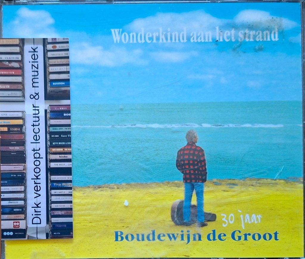 Dub. cd Boudewijn de Groot 30 jr; Wonderkind aan het strand, Cd's en Dvd's, Ophalen of Verzenden, Gebruikt, Folk, Verzamelalbum