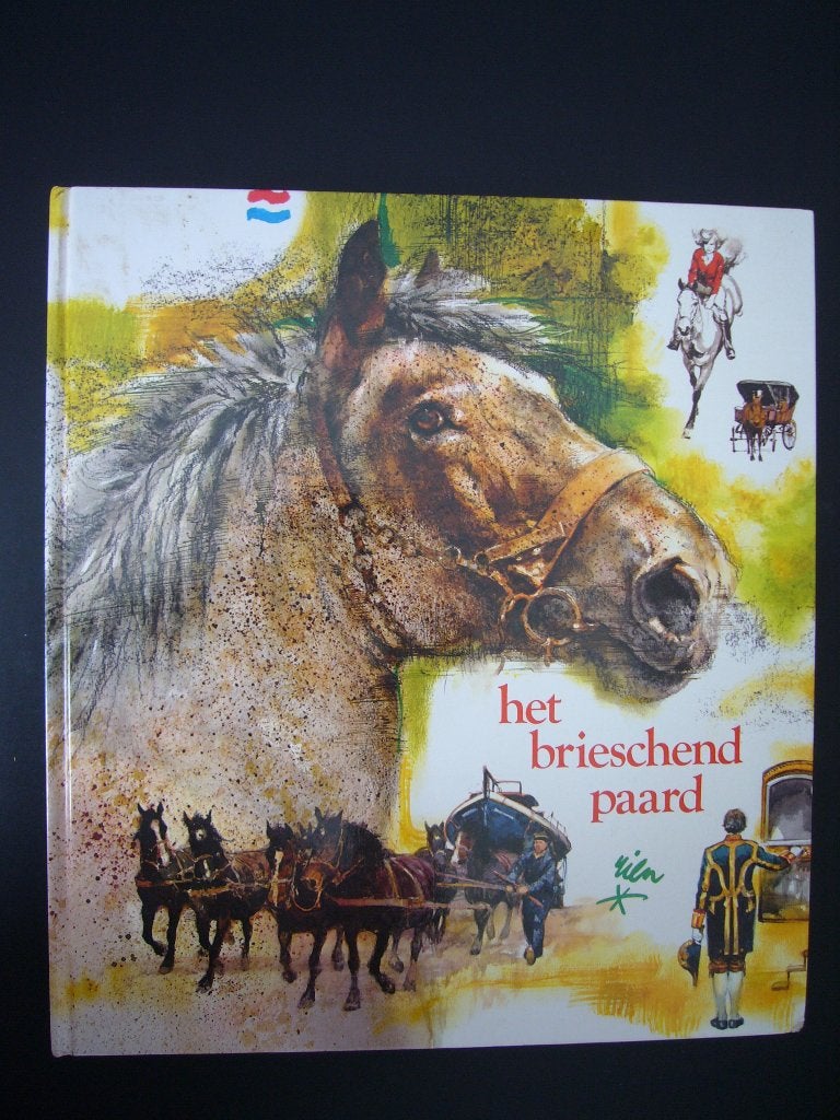 Het Brieschend Paard – prachtige hardcover prentenboek, Verzenden, Zo goed als nieuw, Rien Poortvliet, Prentenboek