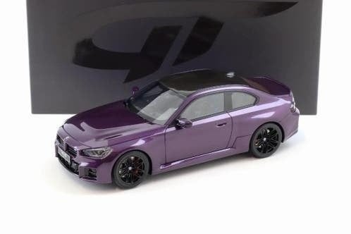 BMW M2 Coupe G87 Twilight purple 2023 118 GT Spirit GT946, Overige merken, Rue de L' Ecusson 2, 56120 Josselin France, Nieuw, Ophalen of Verzenden