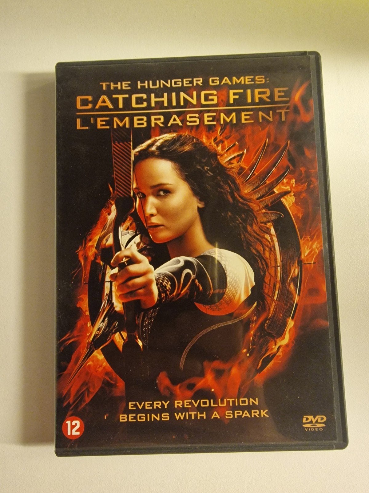 The Hunger Games: Catching Fire DVD -, Nederlands, Actiethriller, Ophalen of Verzenden, Zo goed als nieuw