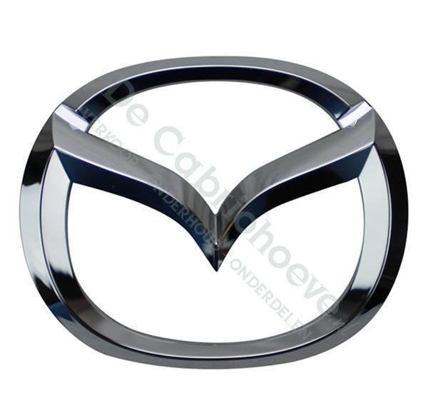 MX5 Mazda embleem kofferdeksel (softtop), De Cabriohoeve VOF, Nieuw, Info@cabriohoeve.nl, Julianalaan 9, 9462PG Gasselte, Nederland