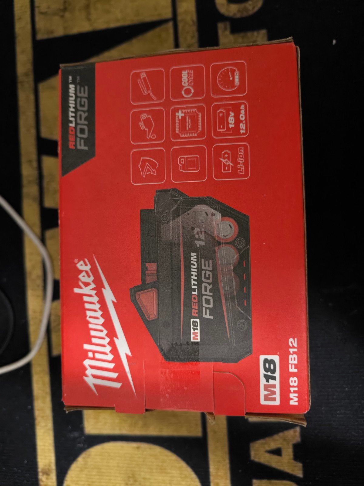 Nieuwe Milwaukee M18 FB12 REDLITHIUM FORGE 12.0 Ah Accu, Ophalen, Nieuw