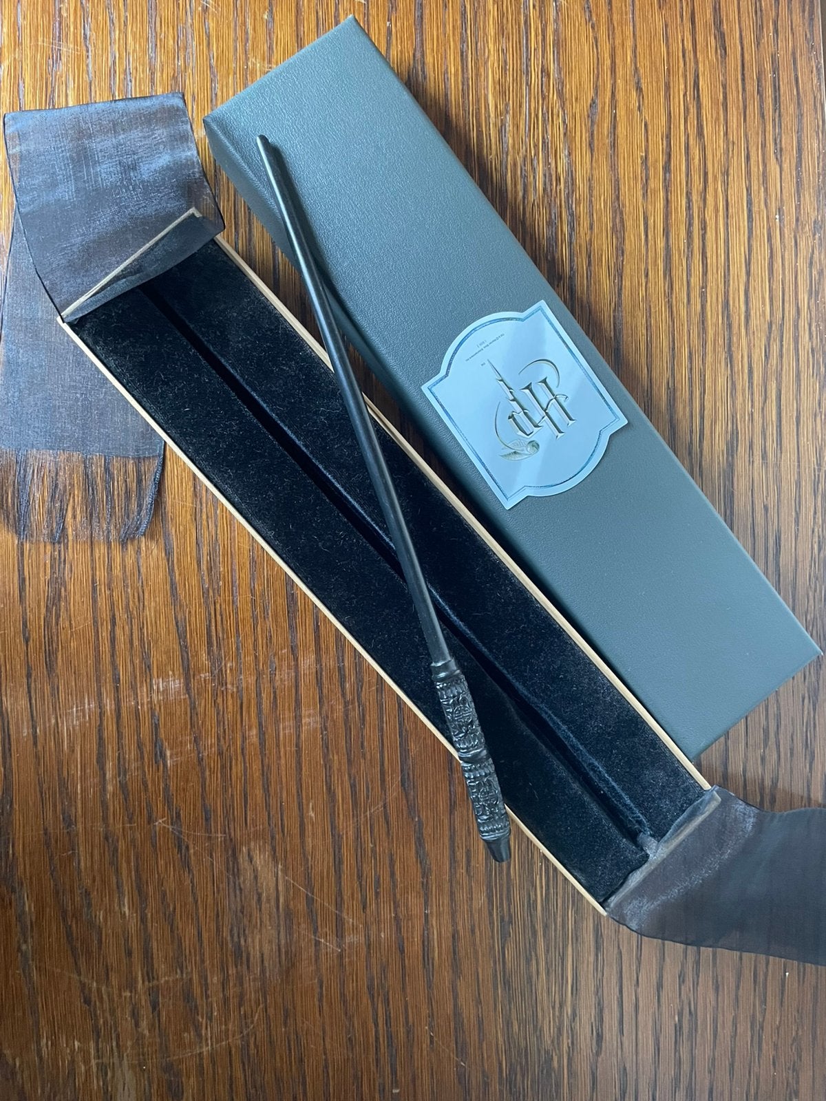 Harry Potter Noble Collection Wand - Severus Snape, Ophalen of Verzenden, Zo goed als nieuw, Actiefiguurtje