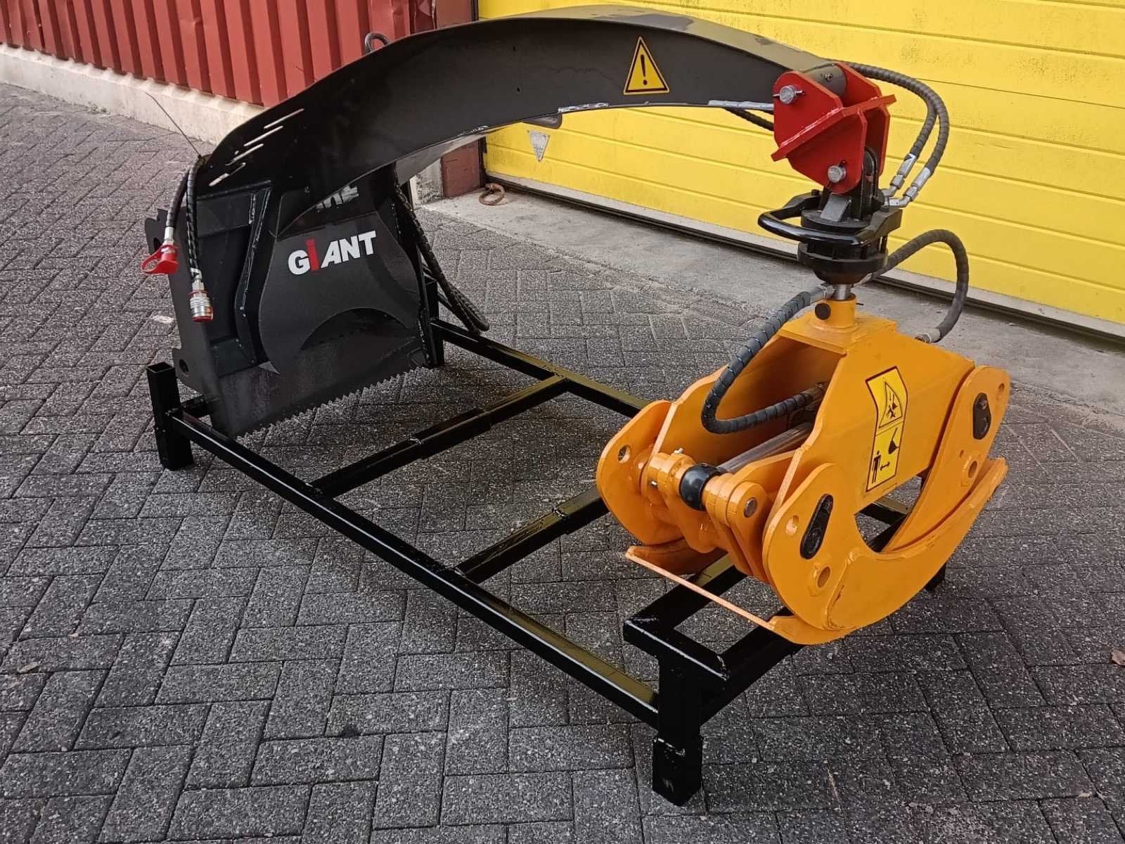 Bomengrijper Giant opname Voorzetapparatuur