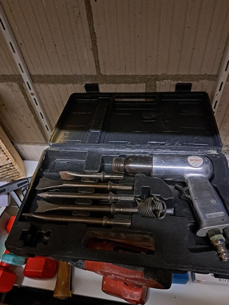 te koop pneumatische beitelhamer voor voegen, Ophalen, Gebruikt