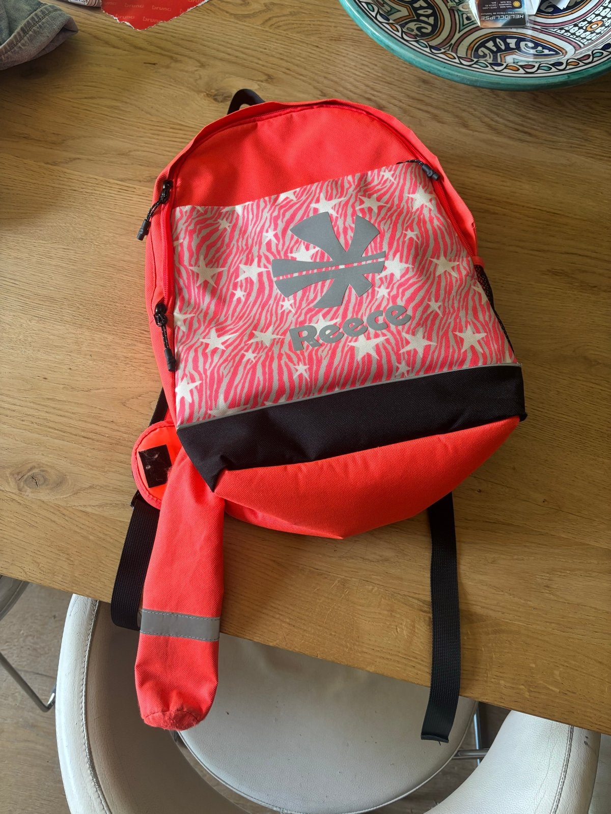 Reece hockey rugzak - Oranje, Gebruikt, 25 tot 40 cm, Ophalen, Overige merken