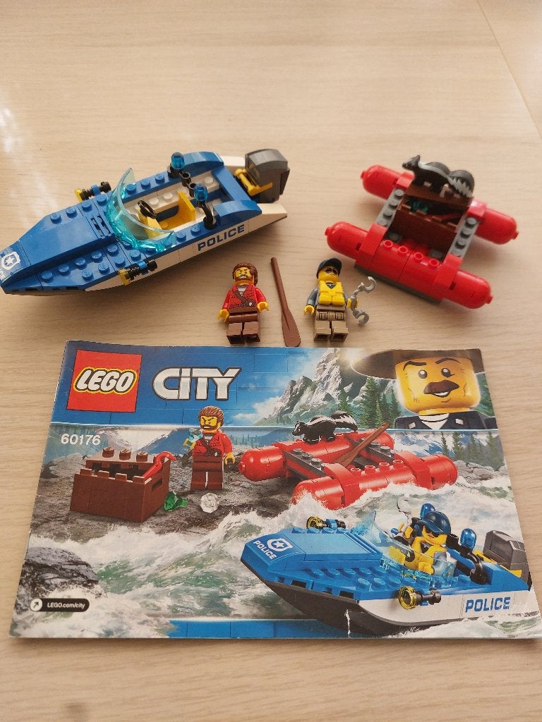 LEGO City 60176 Wild River Escape, Lego, Ophalen of Verzenden, Complete set, City