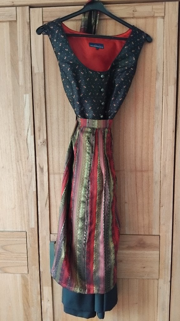 Dirndl Dames, Meerkleurig, Maat 42/44 (L), Ophalen of Verzenden, Zo goed als nieuw