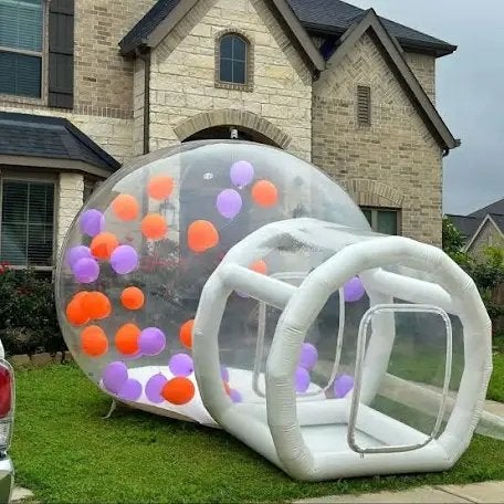 Opblaasbare Bubble House met Ballonnen, Ophalen of Verzenden, Gebruikt