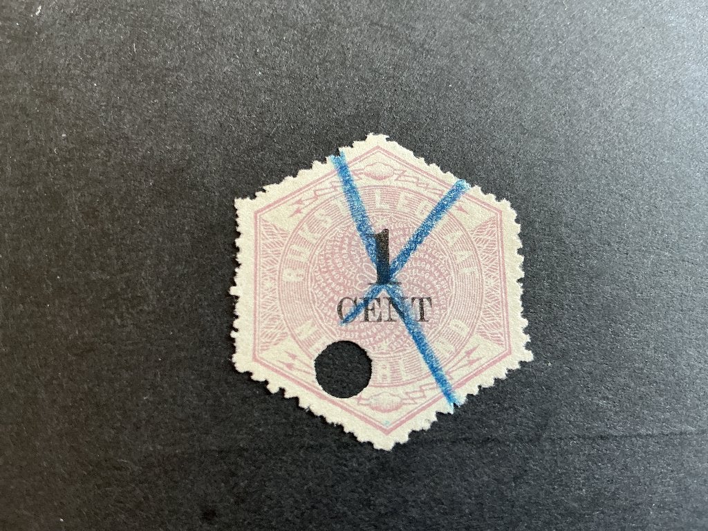 Telegram nr. 1, Verzenden, T/m 1940, Gestempeld