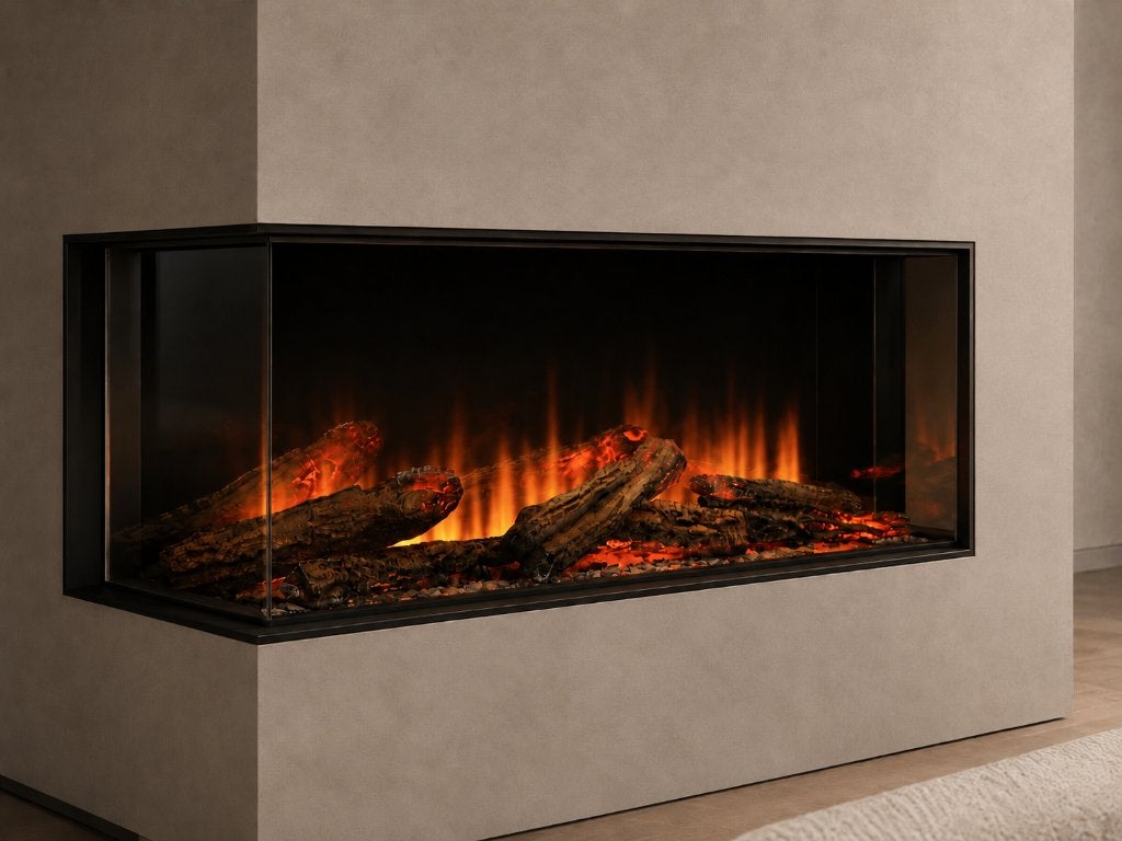 MEGASCHERP geprijsd | inbouwhaard elektrisch Dimplex 50 inch, Elektrische haard, Nieuw, Ophalen of Verzenden, Inbouwhaard