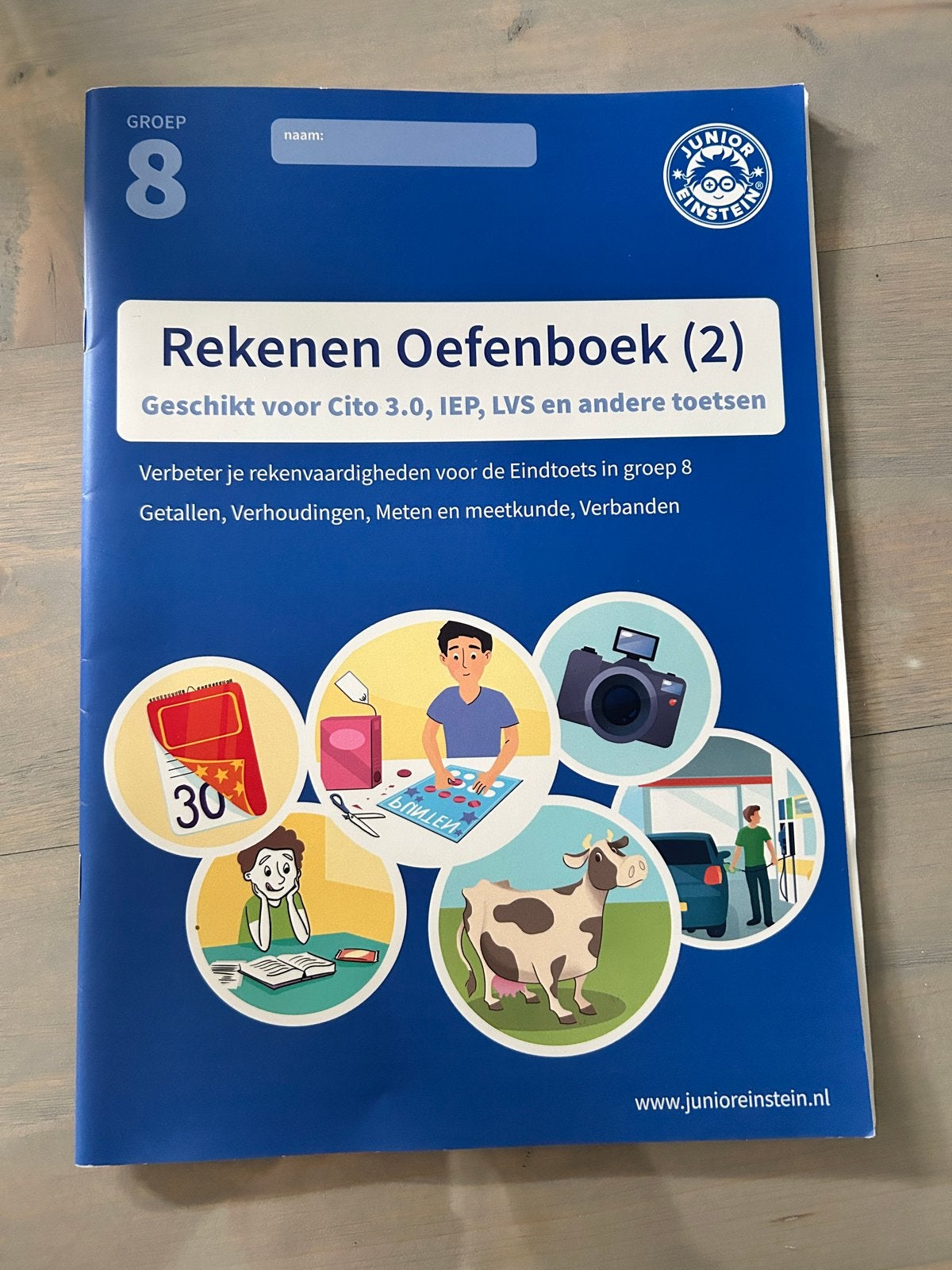 Junior Einstein Rekenen Oefenboek (2) Groep 8 - als nieuw, Boeken, Schoolboeken, Ophalen of Verzenden, Zo goed als nieuw, Overige niveaus