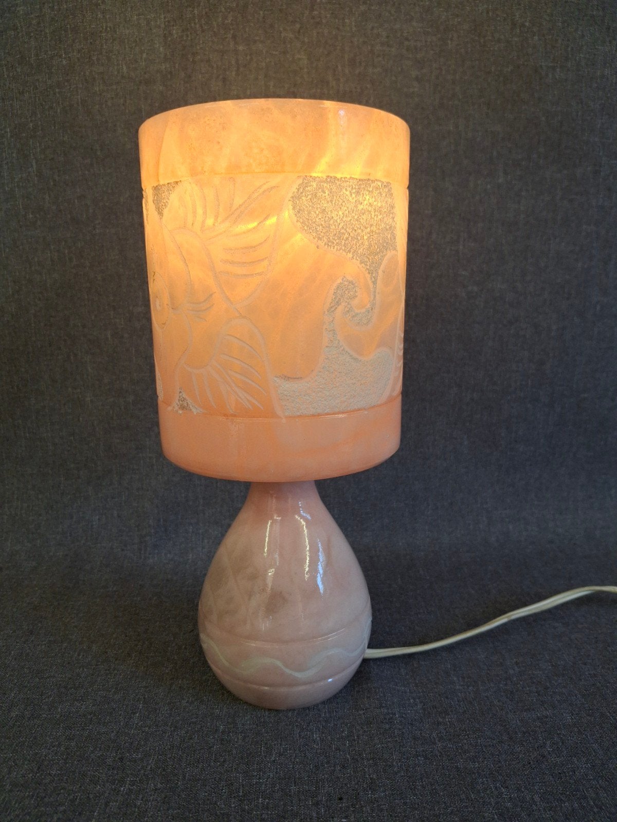 Roze Albasten Tafellamp met Patroon - Nachtlamp
Prachtige ro, Huis en Inrichting, Lampen | Tafellampen, Sba@, Sba, 1103bg, Ophalen of Verzenden