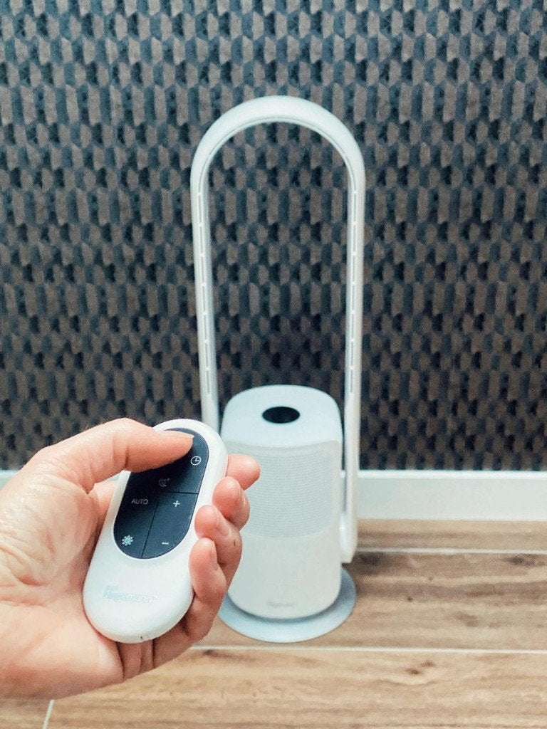 Luxe Bladloze Torenventilator & Luchtreiniger, Ophalen of Verzenden, Ventilator met afstandsbediening, Nieuw, Torenventilator