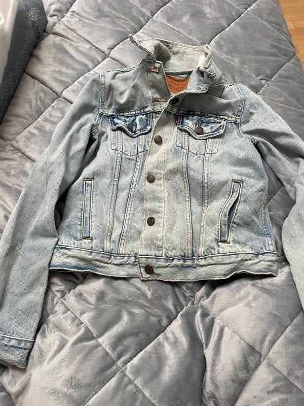 Levi's spijkerjas maat S, Blauw, Nieuw, Ophalen of Verzenden, Maat 36 (S)