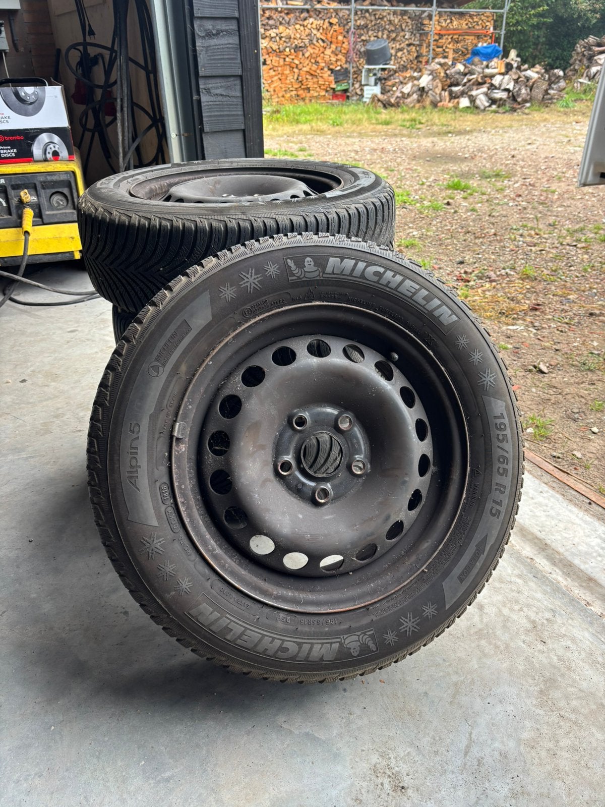 Wielen met Michelin alpin 5 banden, Ophalen of Verzenden