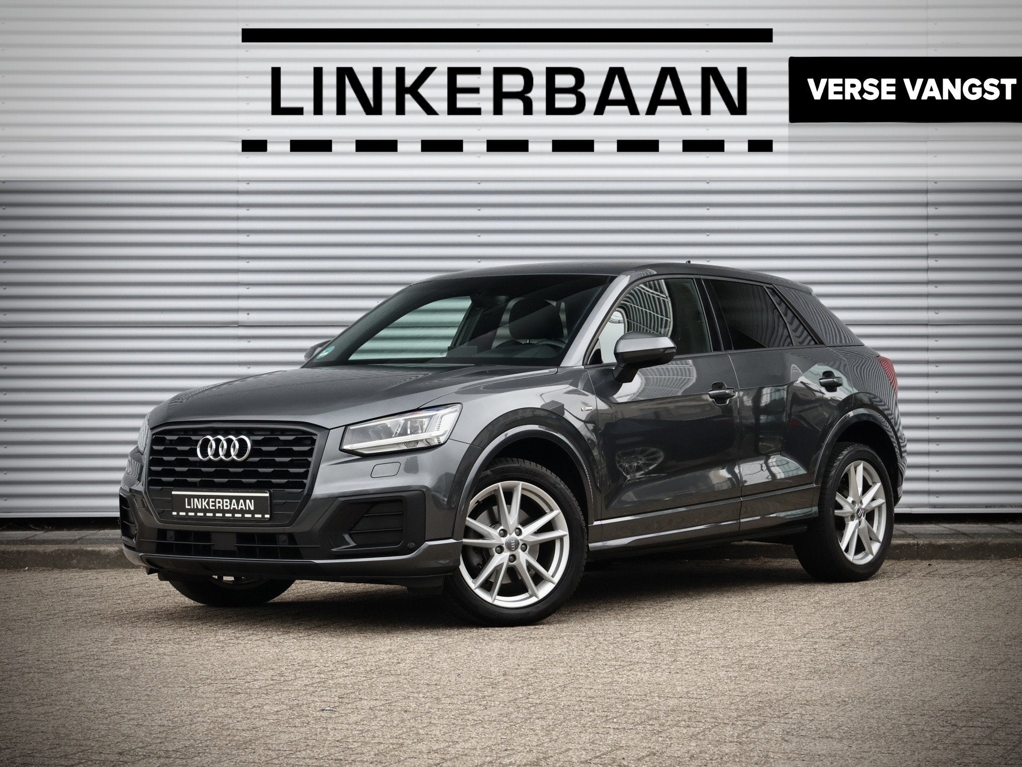 Audi Q2 35 TFSI S line | Head Up | Cruise | PDC | Stoelverwa, Auto's, Automaat, 4 cilinders, 150 pk, Leder en Stof