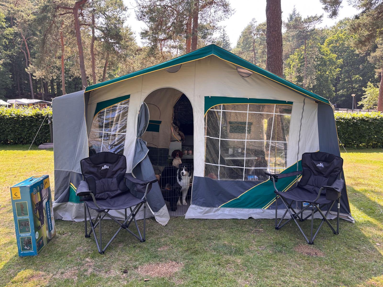 Jamet vouwagen, Caravans en Kamperen, Tenten, Gebruikt, Ophalen