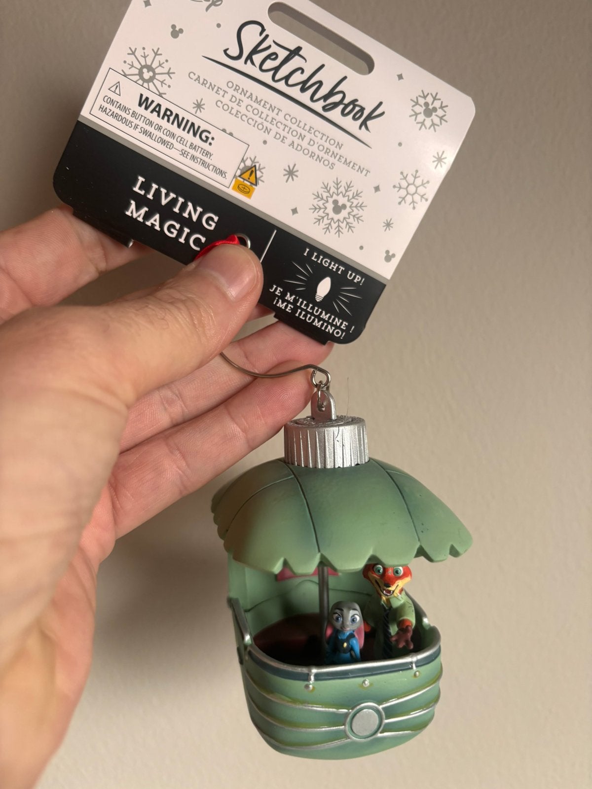 Disney Sketchbook ornament Zootopia Zootropolis, Verzamelen, Ophalen of Verzenden, Overige figuren, Zo goed als nieuw, Beeldje of Figuurtje