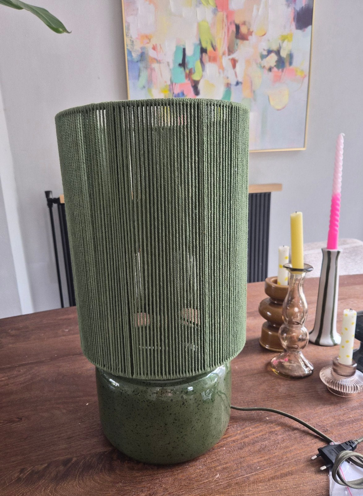 Loods 5 lamp hk living stijl nieuw 
nieuw, 48 cm, Nieuw, Ophalen of Verzenden, Steen/keramiek