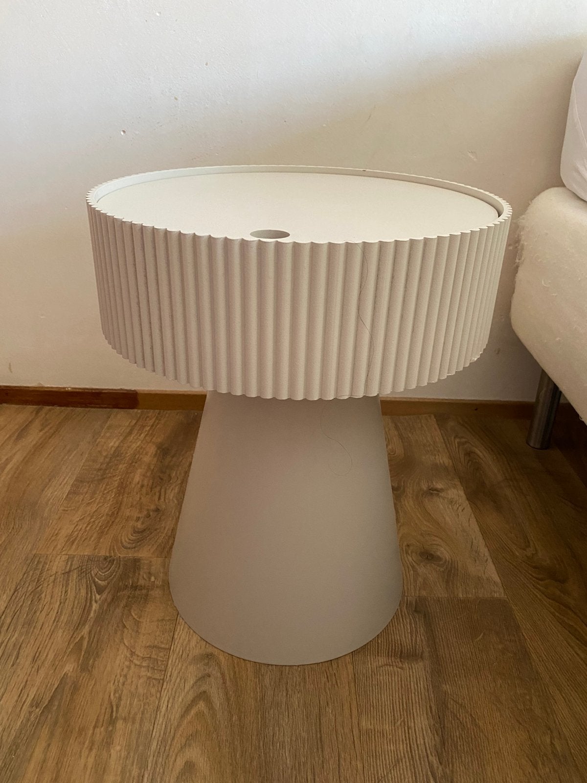 Bijzettafels Rima Kwantum, Huis en Inrichting, Minder dan 55 cm, Rond, Zo goed als nieuw, Hout