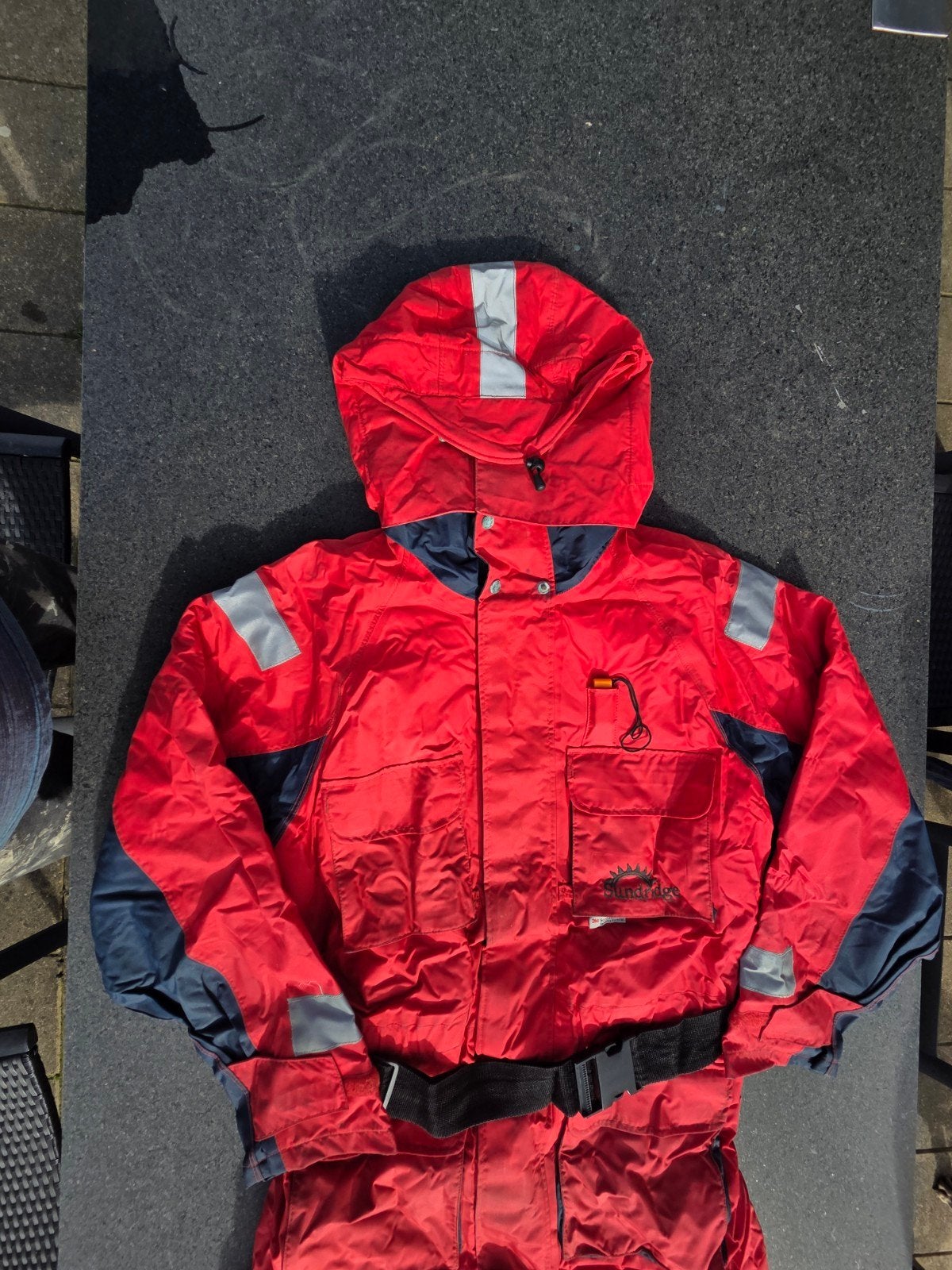Sundridge Zeilpak XXL - Rood/Blauw, Watersport en Boten, Gebruikt, Sundridge, Ophalen of Verzenden, Dame of Heer