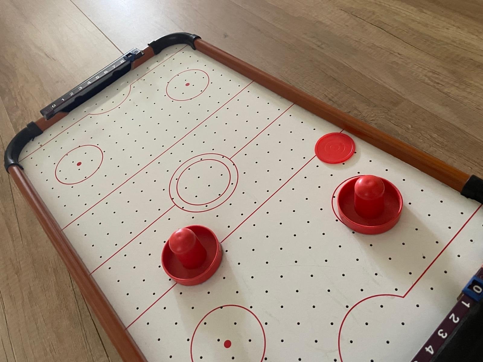 Mini-Airhockey set voor op tafel, Ophalen, Zo goed als nieuw, Jongen of Meisje