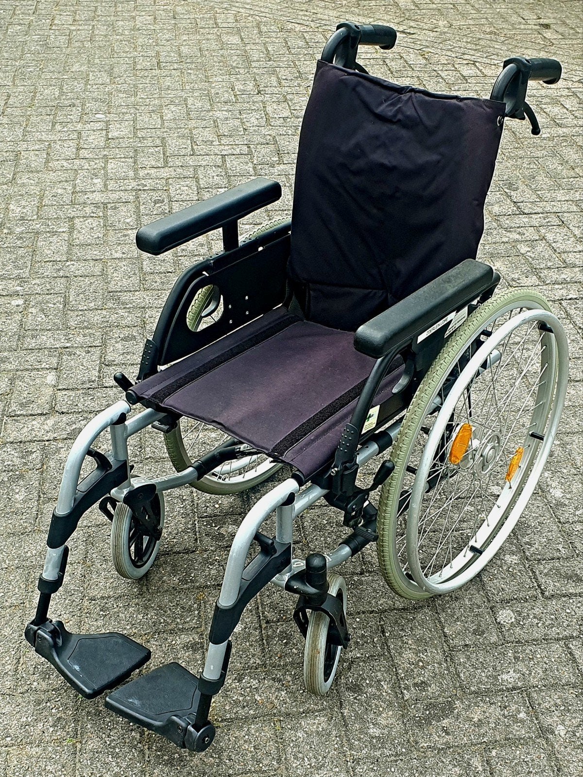 Compacte rolstoel inklapbaar met remmen voor de begeleider, Diversen, Rolstoelen, Rolstoel inklapbaar, Rolstoel inklapbaar, Rolstoel inklapbaar
