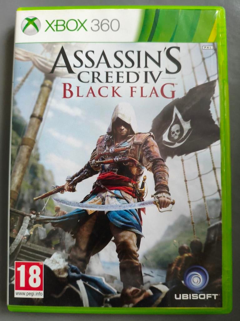 Assassin's Creed IV Black Flag - Xbox 360, Avontuur en Actie, Online, Vanaf 18 jaar, 1 speler