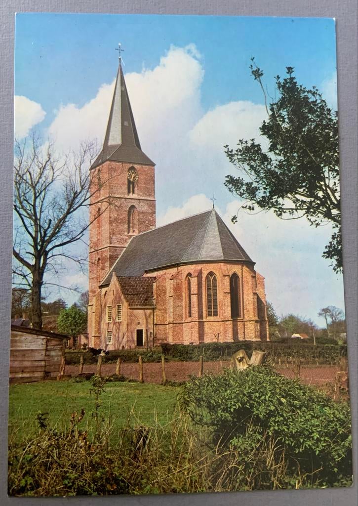 Groeten uit Rolde - Ned. Herv. Kerk, Ophalen of Verzenden, 1960 tot 1980, Ongelopen, Drenthe