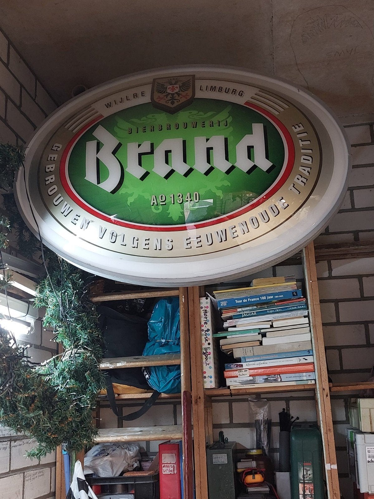 Brand bier verzamelobjecten: glas, tankkop, uithangbord, Ophalen of Verzenden, Gebruikt, Glas of Glazen, Brand