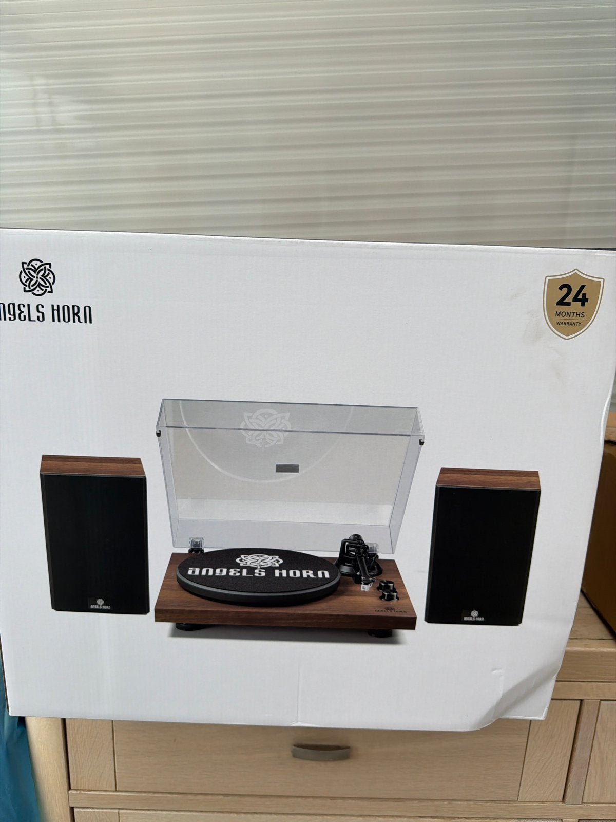 Angels Horn HP-H00501 Platenspeler (ongeopend), Overige merken, Nieuw, Ophalen of Verzenden, USB-aansluiting