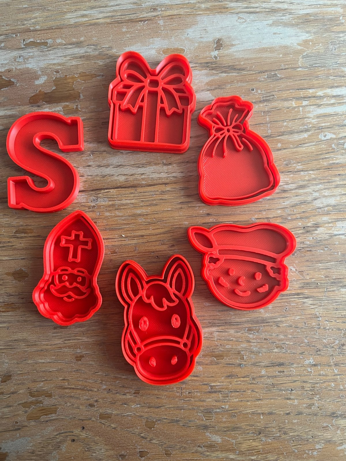 Nieuwe 3D-geprinte Sinterklaas koekjesuitstekers, Hobby en Vrije tijd, Ophalen of Verzenden, Nieuw, Overige typen
