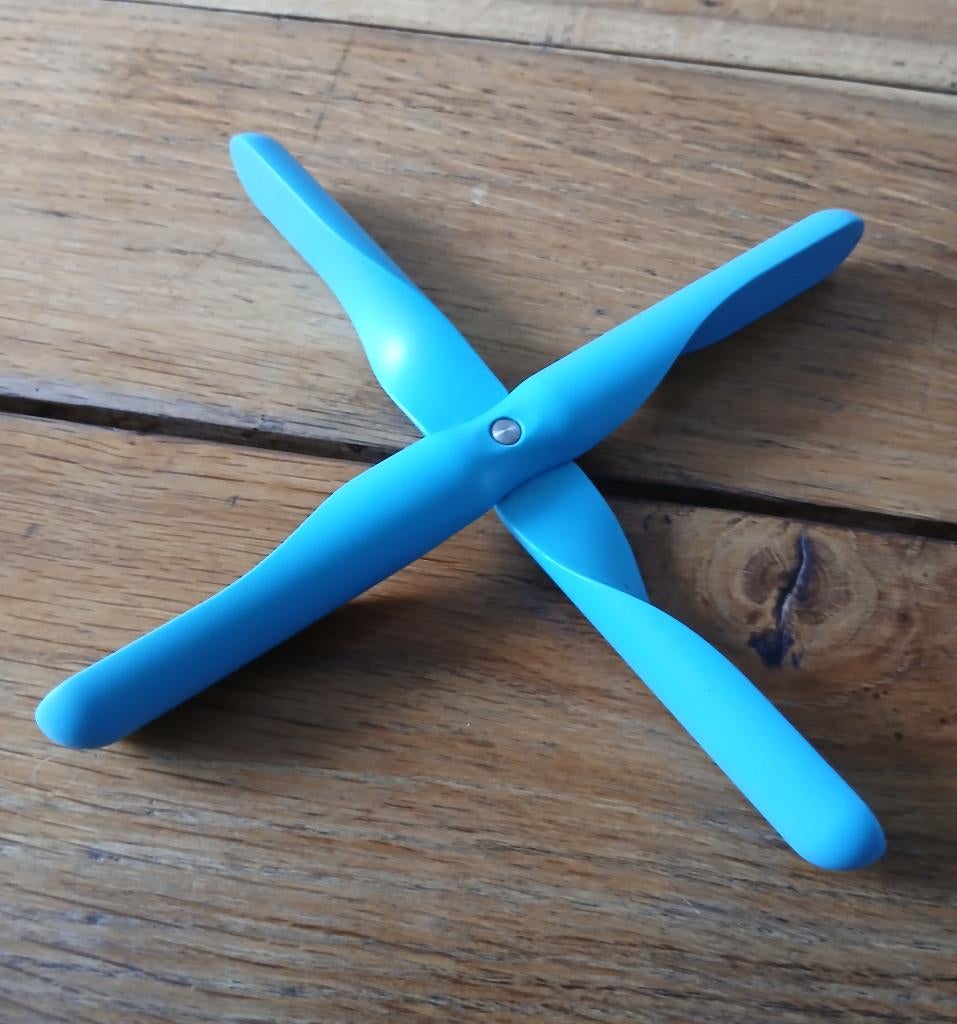 Menu Propellor onderzetter, kleur blauw. Design Jakob Wagner, Kunststof, Ophalen of Verzenden, Overige merken, Overige typen