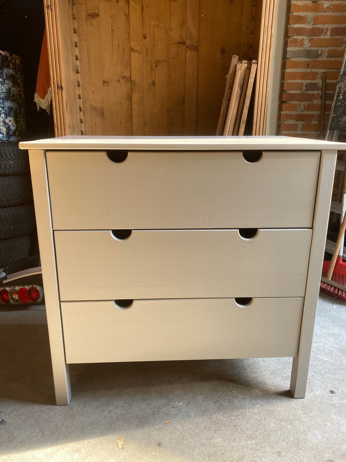 Commode met 3 lades - in goede staat, Ophalen, Gebruikt, 50 tot 100 cm, 3 of 4 laden