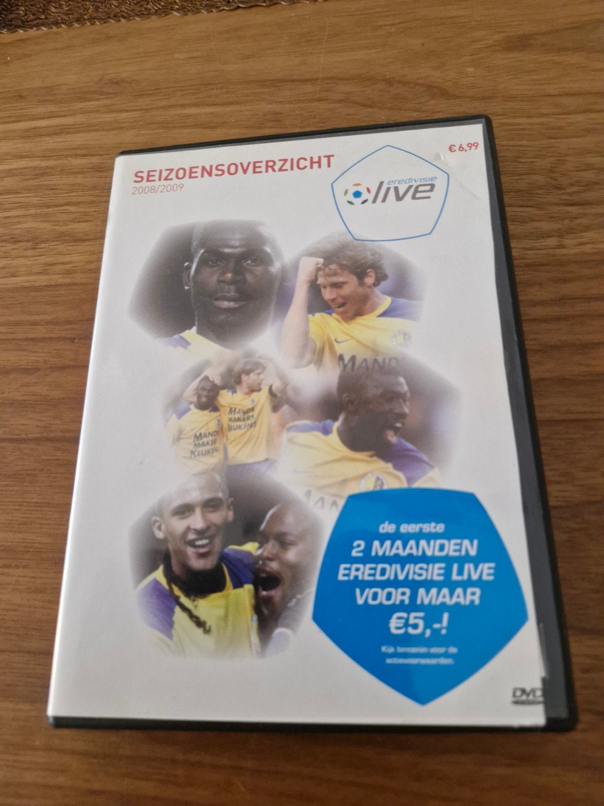 Eredivisie Live Seizoensoverzicht 2008/2009 DVD, Gebruikt, Alle leeftijden, Nederlands, Voetbal