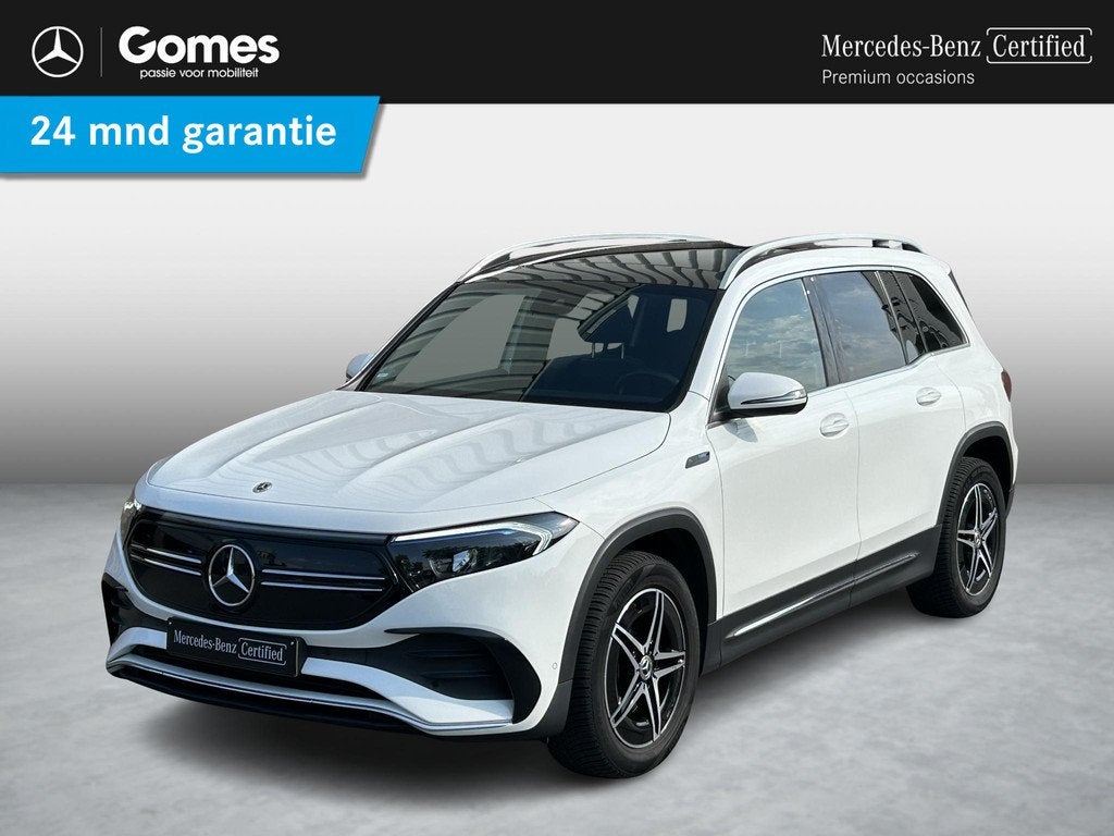 Mercedes-Benz EQB 300 4MATIC AMG | Panoramadak |, Auto's, Mercedes-Benz, Automaat, 228 pk, 110 €/maand, Leder en Stof