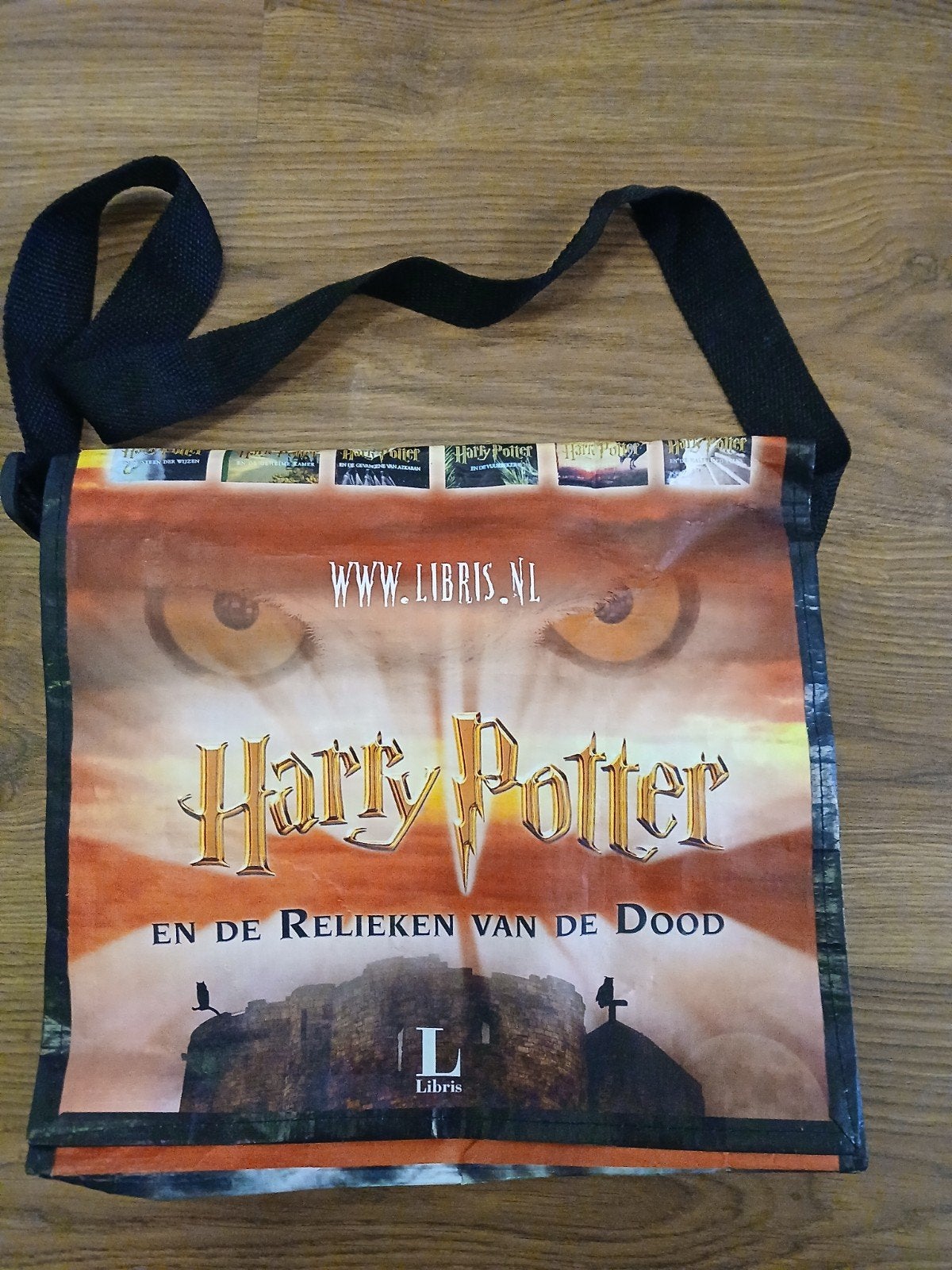 harry potter tas, Ophalen
