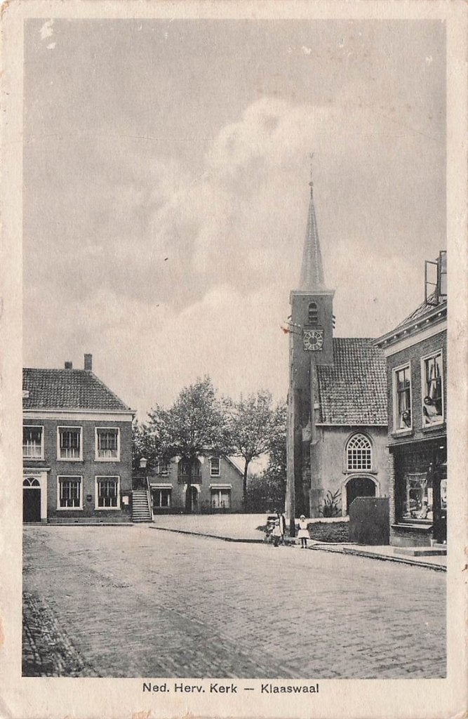 702-432-045 Ned Herv Kerk Klaaswaal, Verzamelen, Verzenden, Voor 1920, Zuid-Holland