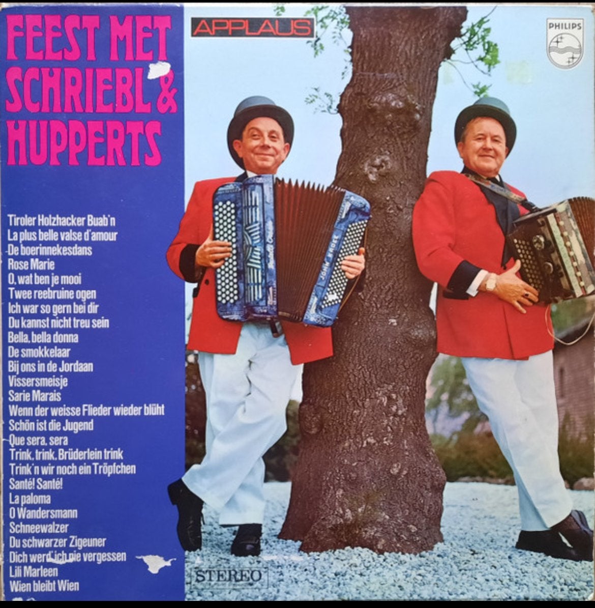 Feest met Schriebl & Hupperts - Harmonica-duo LP vinyl AKTIE, Ophalen of Verzenden, Gebruikt, 12 inch, LP