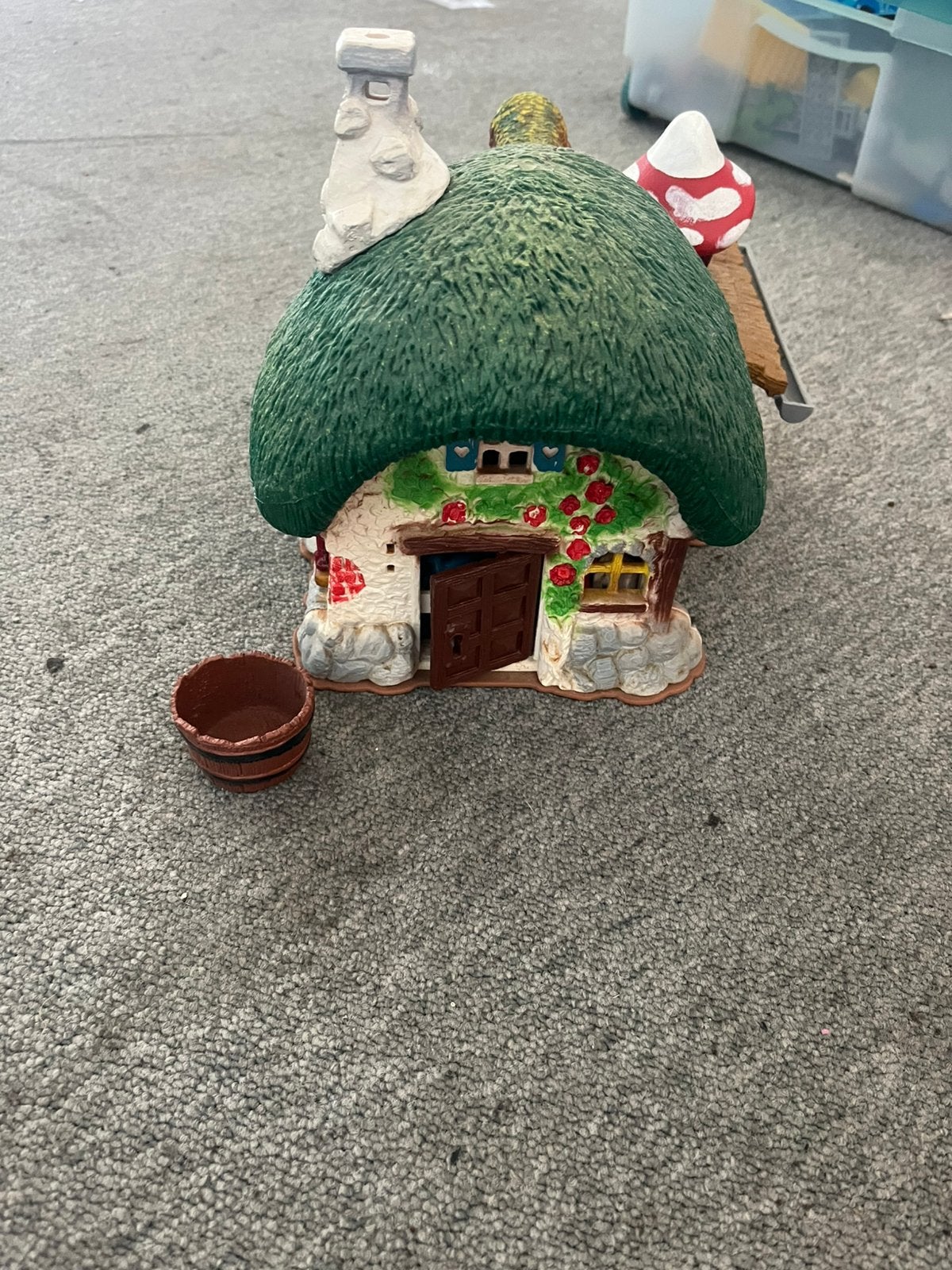 Schleich Smurfen Boerderijhuis, Kinderen en Baby's, Ophalen, Gebruikt