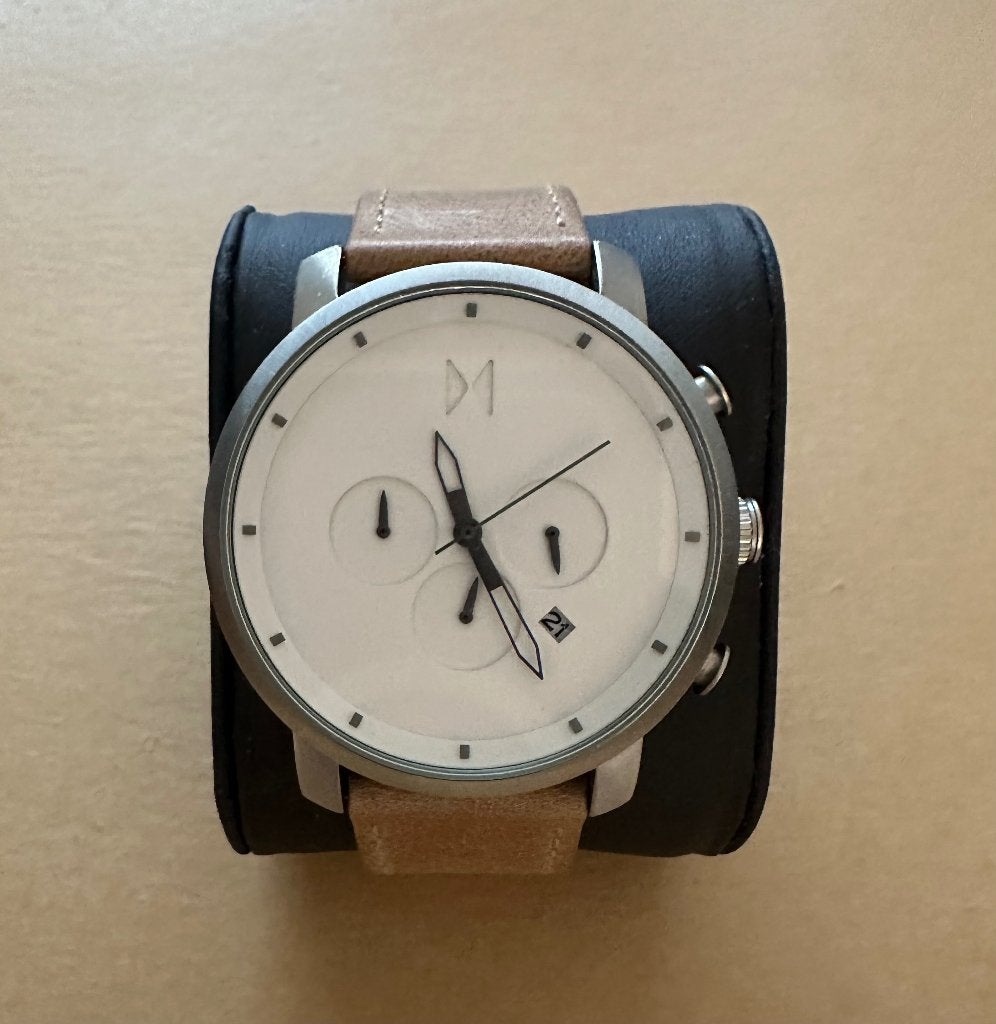 MVMT horloge, design klokje, Overige merken, Staal, Polshorloge, Ophalen of Verzenden