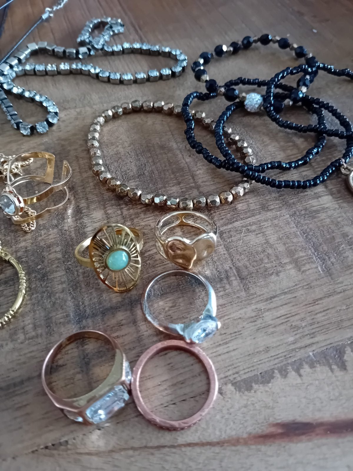 Sieraden, Ophalen of Verzenden, Zo goed als nieuw, Overige materialen