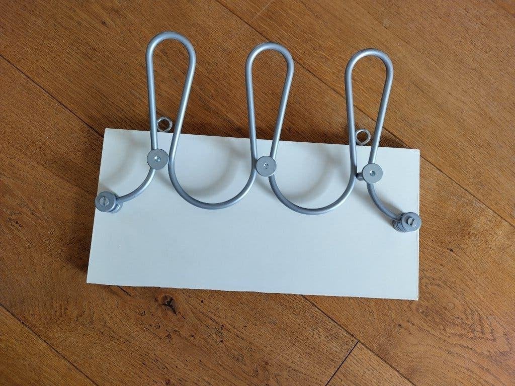 Vintage Ikea Logga kapstok, Wandkapstok, Gebruikt, Ophalen of Verzenden, Minder dan 100 cm