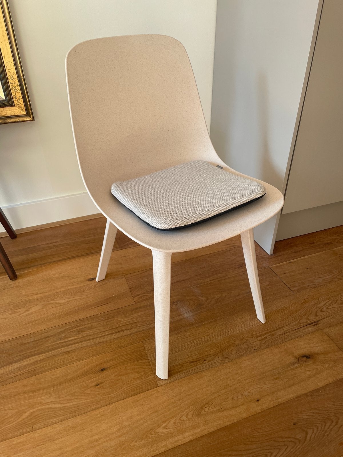 Eetkamerstoelen met kussen, Huis en Inrichting, Ophalen, Kunststof, Overige kleuren, Zo goed als nieuw