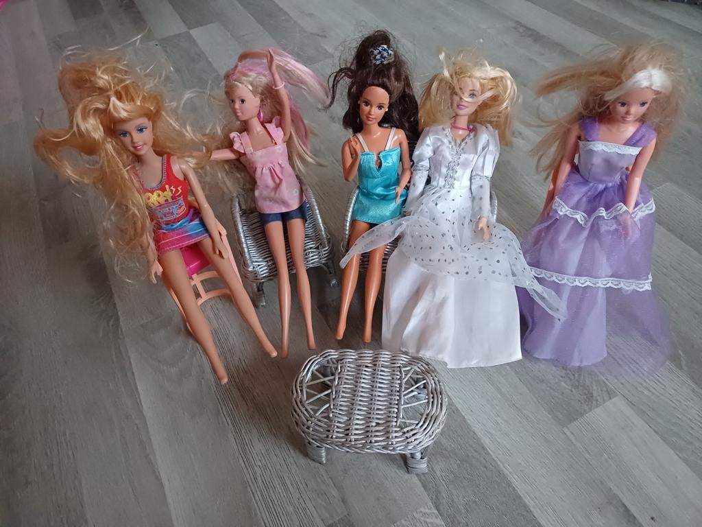 Barbie poppen, Ophalen, Zo goed als nieuw, Barbie