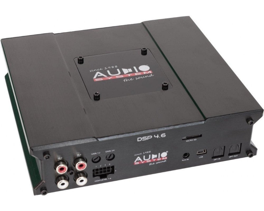 Audio System DSP 4.6 6 kanaals HQ DSP / Sound processor, Info@optimount.nl, Nieuw, Ophalen of Verzenden, Anholtseweg 48A 7091 HB DINXPERLO