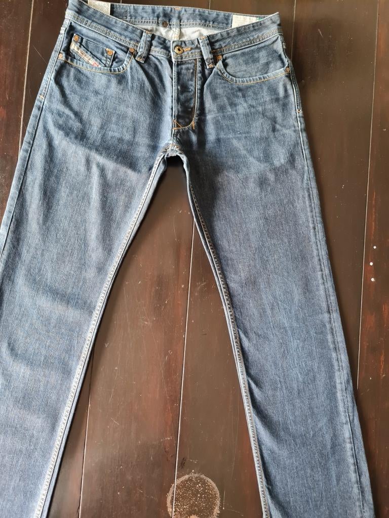 CLASSIC DIESEL LARKEE REGULAR STRAIGHT JEANS SIZE 32/36!!, Kleding | Heren, Spijkerbroeken en Jeans, Diesel, Blauw, W32 (confectie 46) of kleiner